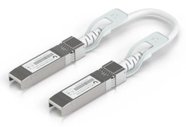 Ubiquiti UACC-Uplink-SFP28-0.15M Cable de interconexión SFP28 a SFP28, 0,15 m, Blanco