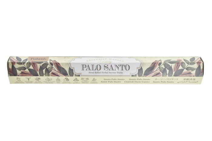 DKD Home Decor Incienso Varilla Masala Palo Santo Beige Bambú 8.5 x 6 x 25 cm Set 15 Piezas