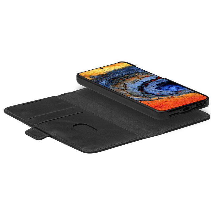 Dbramante1928 Funda Lynge con tapa negra para Samsung Galaxy A56 Dbramante1928 Funda Lynge con tapa negra para Samsung Galaxy A56