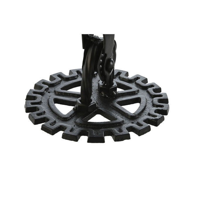 DKD Home Decor Reloj de sobremesa de metal y cristal Negro DKD Home Decor Reloj de sobremesa de metal y cristal Negro