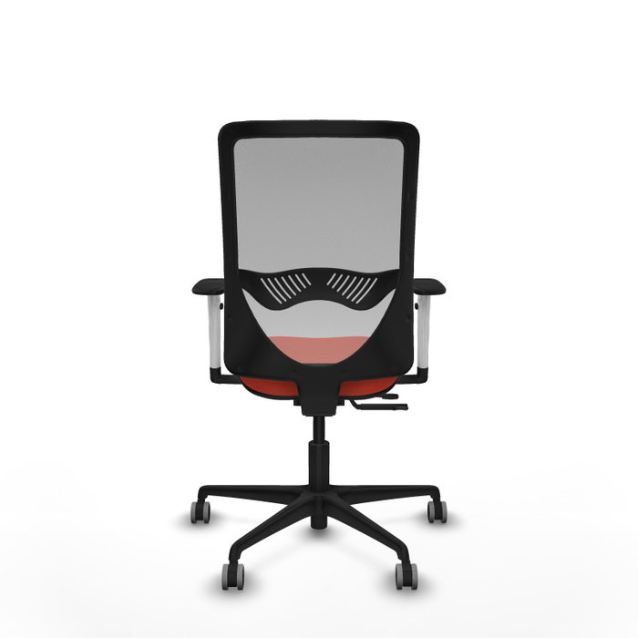PIQUERAS Y CRESPO Silla de oficina Zulema Naranja oscuro y Gris PIQUERAS Y CRESPO Silla de oficina Zulema Naranja oscuro y Gris