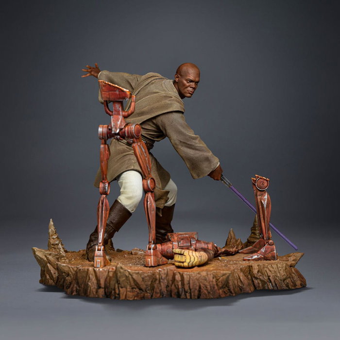 Iron Studios Estatua Star Wars 1/10 Art Scale Mace Windu