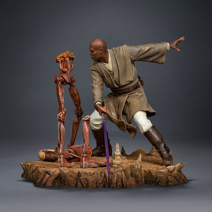 Iron Studios Estatua Star Wars 1/10 Art Scale Mace Windu