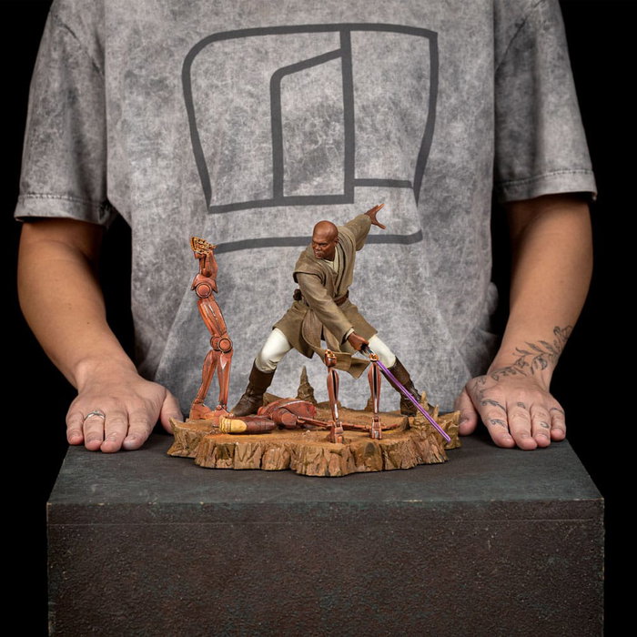 Iron Studios Estatua Star Wars 1/10 Art Scale Mace Windu