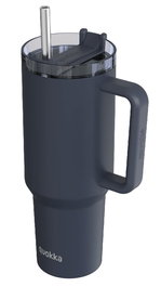 QUOKKA Taza Termo 1200 ml Acero Inoxidable Stream Black XL - Térmica, Aislante