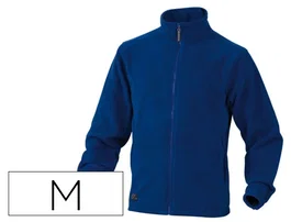 Deltaplus Chaqueta polar con cremallera azul talla M