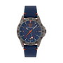 Versace VE2W00222 con esfera azul y correa de cuero