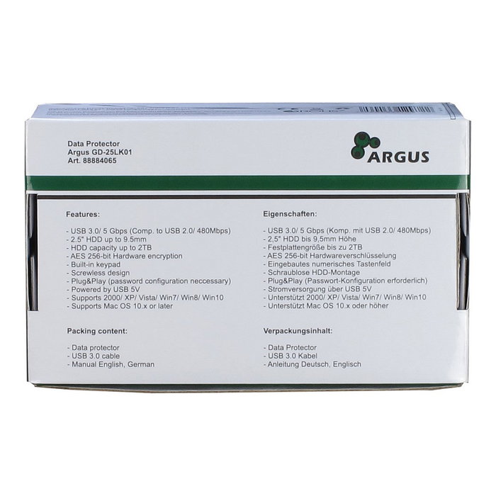 Inter-Tech Argus GD-25LK01 (schwarz) Inter-Tech Argus GD-25LK01 (schwarz)