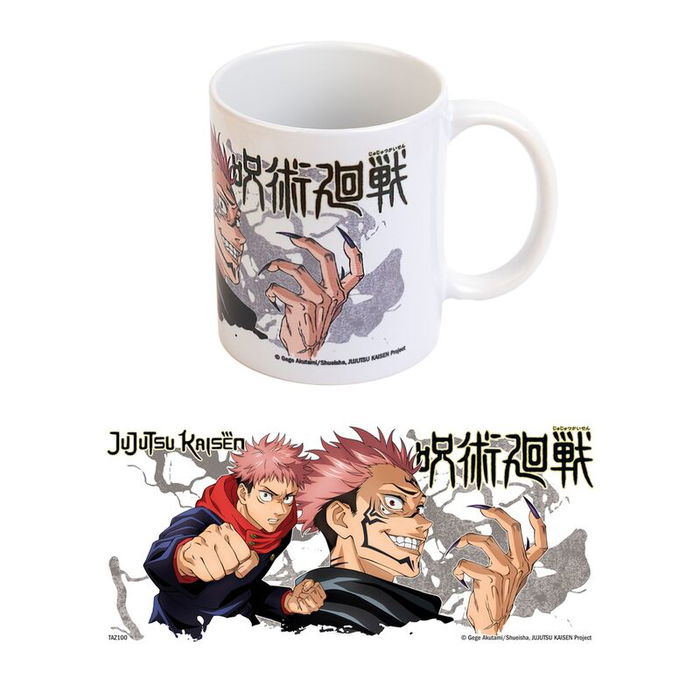ERIK Taza Yuji Y Sukuna Jujutsu Kaisen Cerámica 350ml ERIK Taza Yuji Y Sukuna Jujutsu Kaisen Cerámica 350ml