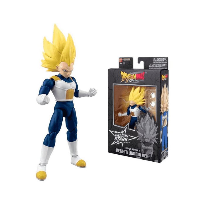 Bandai Figura Articulada Dragon Stars Vegeta Super Saiyan 3 (SS3) - Dragon Ball Daima - Figura de Acción de 17 cm Bandai Figura Articulada Dragon Stars Vegeta Super Saiyan 3 (SS3) - Dragon Ball Daima - Figura de Acción de 17 cm