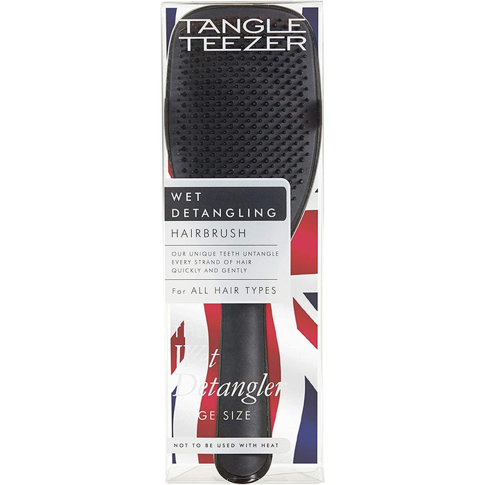 Tangle Teezer Large Wet Detangler Black Gloss Tangle Teezer Large Wet Detangler Black Gloss
