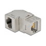 DeLOCK Módulo Keystone RJ45 hembra a RJ45 hembra Cat.6A 90° angular