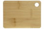 DKD Home Decor Tabla de Cortar Básicos de Bambú Natural para Cocina y Alimentos - Largo 21 cm, Ancho 28 cm, Alto 1 cm