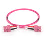 Digitus Cable de Fibra Óptica OM4 SC/SC Duplex 3m Magenta