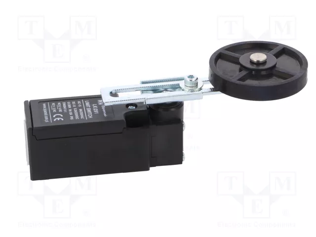 SPAMEL LK-291 Interruptor de fin de carrera con palanca regulada y roldana SPAMEL LK-291 Interruptor de fin de carrera con palanca regulada y roldana