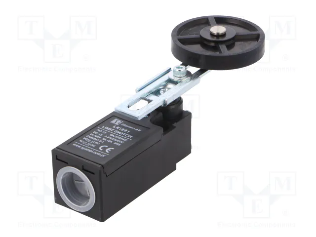 SPAMEL LK-291 Interruptor de fin de carrera con palanca regulada y roldana SPAMEL LK-291 Interruptor de fin de carrera con palanca regulada y roldana