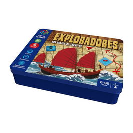 Juego Imagiland Inteligentes Exploradores Caja Metalica