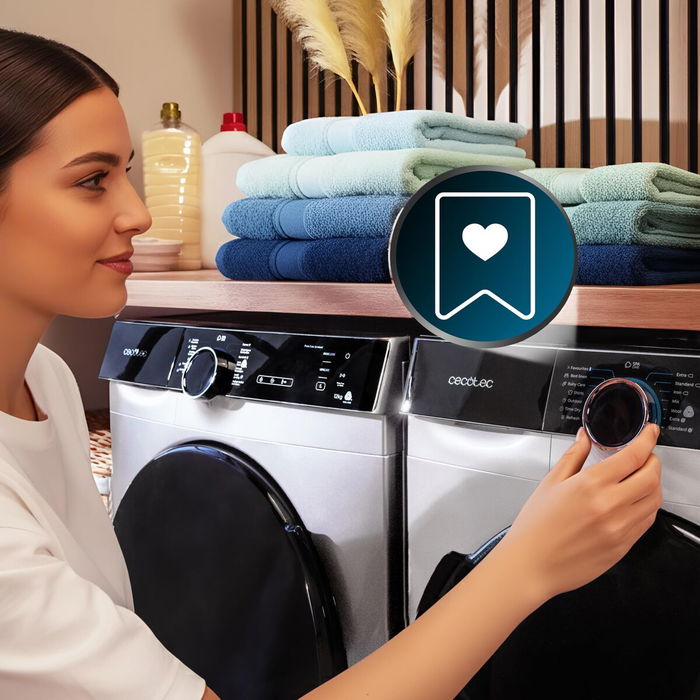 Secadora con bomba de calor Cecotec Dry 10505 Inverter 10 kg