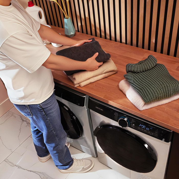 Secadora con bomba de calor Cecotec Dry 10505 Inverter 10 kg