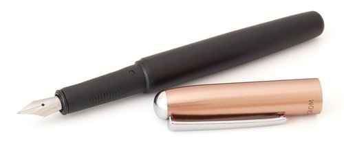Pluma Inoxcrom Metalica Ictineo Cooper Negro Pluma Inoxcrom Metalica Ictineo Cooper Negro