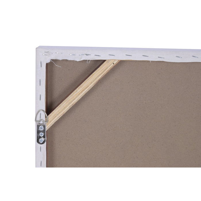 DKD Home Decor Cuadro Lienzo Papel Maché 120x120 Flor 3D Blanco DKD Home Decor Cuadro Lienzo Papel Maché 120x120 Flor 3D Blanco