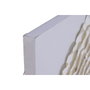 DKD Home Decor Cuadro Lienzo Papel Maché 120x120 Flor 3D Blanco