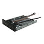 Inter-Tech 2U-20248 - Chasis Estante 2U Rack Servidor ATX Negro con 8 Bahías 3.5" y 4 Bahías 5.25" para Placa Base ATX, microATX, Mini-ITX, Fuente de Alimentación No Incluida