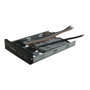 Inter-Tech IPC 2U-20248 Caja de Servidor Estante Negro