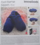 Zapatillas de Casa Calentables en Microondas InnovaGoods Azul