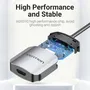 Vention TDEHB Adaptador USB Tipo-C Macho a HDMI Hembra 15cm Plata 4K UHD