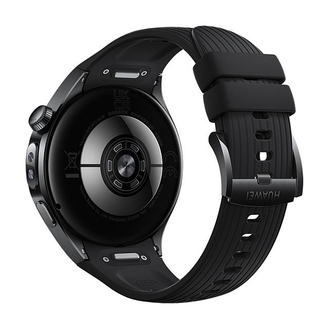 Huawei Watch 5 Rates-L19F Smartwatch Negro, Pantalla AMOLED 1.5", Batería de Larga Duración, GPS, Correa Fluoroelastómero