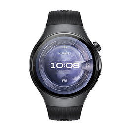 Huawei Watch 5 Rates-L19F Smartwatch Negro, Pantalla AMOLED 1.5", Batería de Larga Duración, GPS, Correa Fluoroelastómero