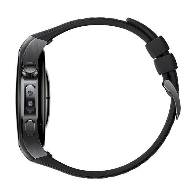 Huawei Watch 5 Rates-L19F Smartwatch Negro, Pantalla AMOLED 1.5", Batería de Larga Duración, GPS, Correa Fluoroelastómero