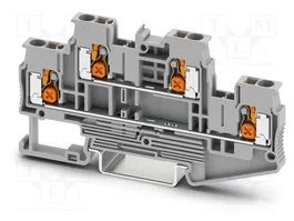 PHOENIX CONTACT Conector de carril XT de 2 vías, 800V