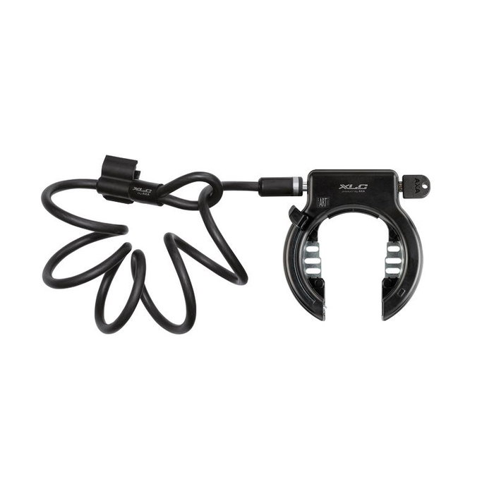 XLC Candado de Cuadro LO-F02 Fantomas Pinza Acero Amplitud 63mm + Cable 180cm XLC Candado de Cuadro LO-F02 Fantomas Pinza Acero Amplitud 63mm + Cable 180cm