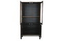 DKD Home Decor Vitrina Alpino Teca santkalp 100 x 185 x 40 cm Marron Negro