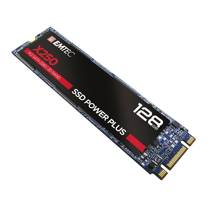 Emtec X250 128GB M.2 SATA III SSD Interno 520MB/s Lectura