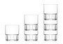 LAV Set de 6 Vasos Apilables Calista 400cc