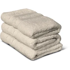 Lovely Home Juego de 3 Toallas 50x100 cm Beige LOV3701393716598