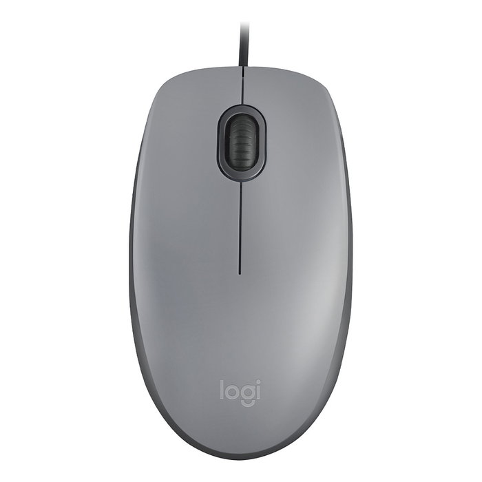 Logitech M110 Silent Ratón Gris Logitech M110 Silent Ratón Gris