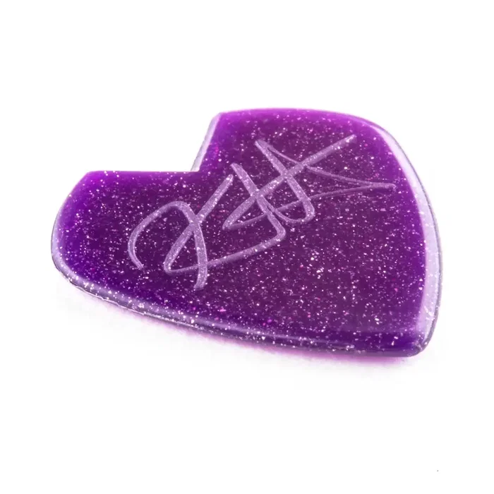 Dunlop Púas Kirk Hammett Jazz III Purple Sparkle 1,38 mm (Pack de 6)