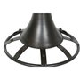 DKD Home Decor Mesita Auxiliar Abeto y Metal Negro