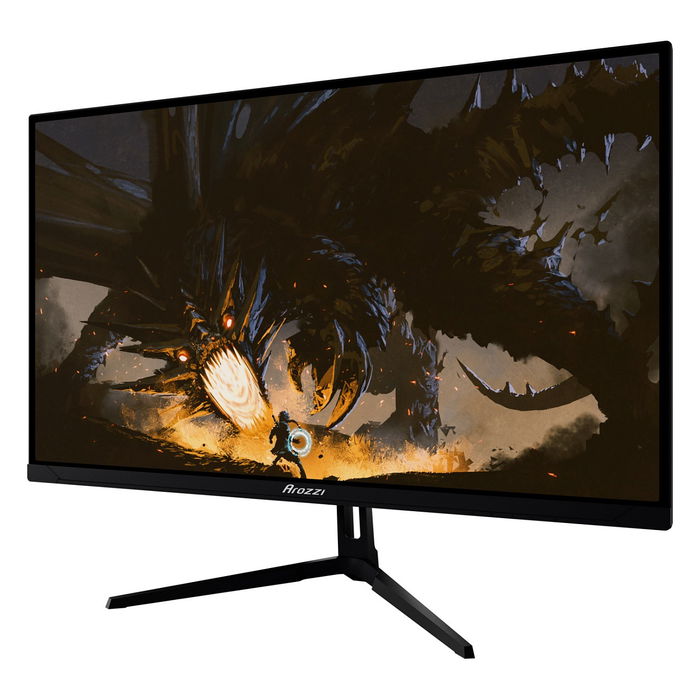 Arozzi Monitor Gaming Nova 27" QHD 2560x1440 IPS 180Hz 1ms HDR 100% sRGB, Negro - Compatible AMD FreeSync Premium Arozzi Monitor Gaming Nova 27" QHD 2560x1440 IPS 180Hz 1ms HDR 100% sRGB, Negro - Compatible AMD FreeSync Premium