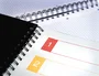 Liderpapel Cuaderno Espiral Micro Executive A4 con Tapa de Plástico Metalizada