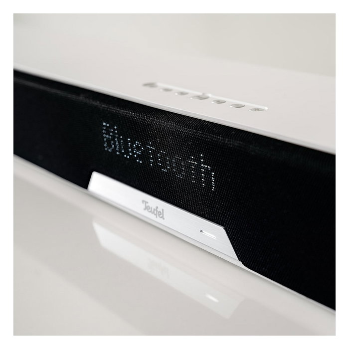 Teufel CINEBAR LUX Soundbar 2.1 Canales, 150W, Bluetooth/Wi-Fi, DTS Dolby Digital, ARC, Color Negro
