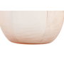DKD Home Decor Jarrón de Cristal Glaseado Rosa 23x23x44 cm