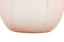 DKD Home Decor Jarrón de Cristal Glaseado Rosa 23x23x44 cm
