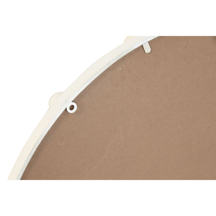 DKD Home Decor Espejo LED Metal 100x100 cm Blanco