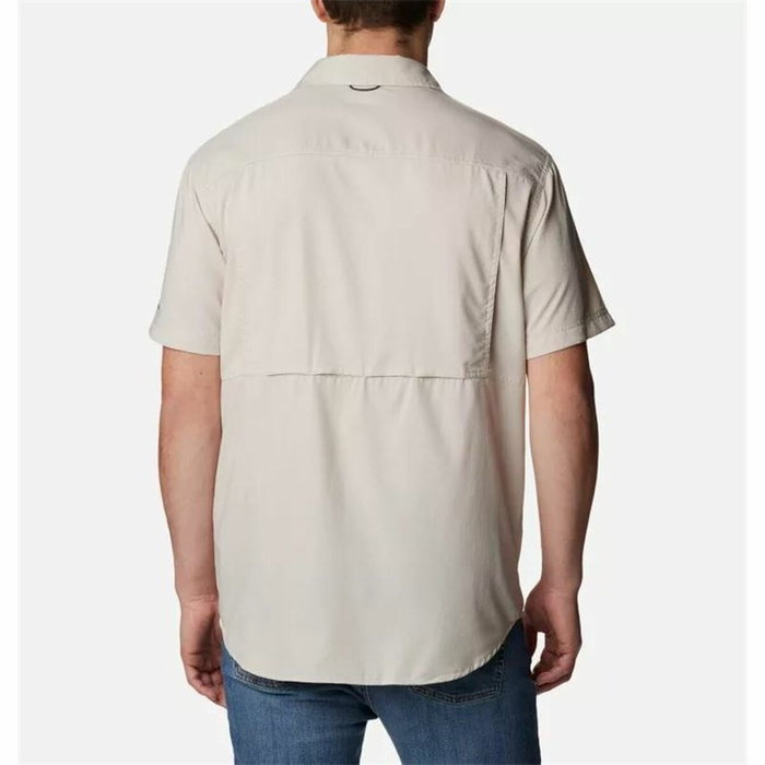 Camiseta de Manga Corta Hombre Columbia Silver Ridge™ Utility Beige