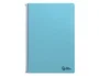 Liderpapel Cuaderno Espiral A4 Smart Tapa Blanda 80 Hojas 75g Cuadro 4mm Celeste